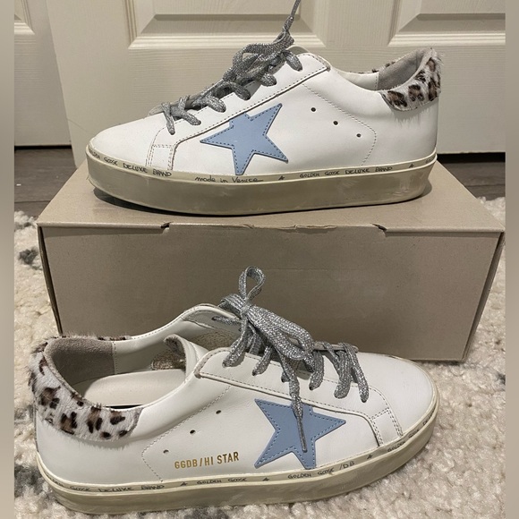 Golden Goose Hi Star Sneaker - Picture 1 of 7